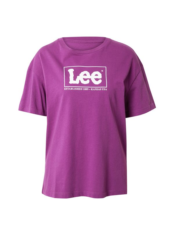 Lee Lee Majica  temno roza / bela