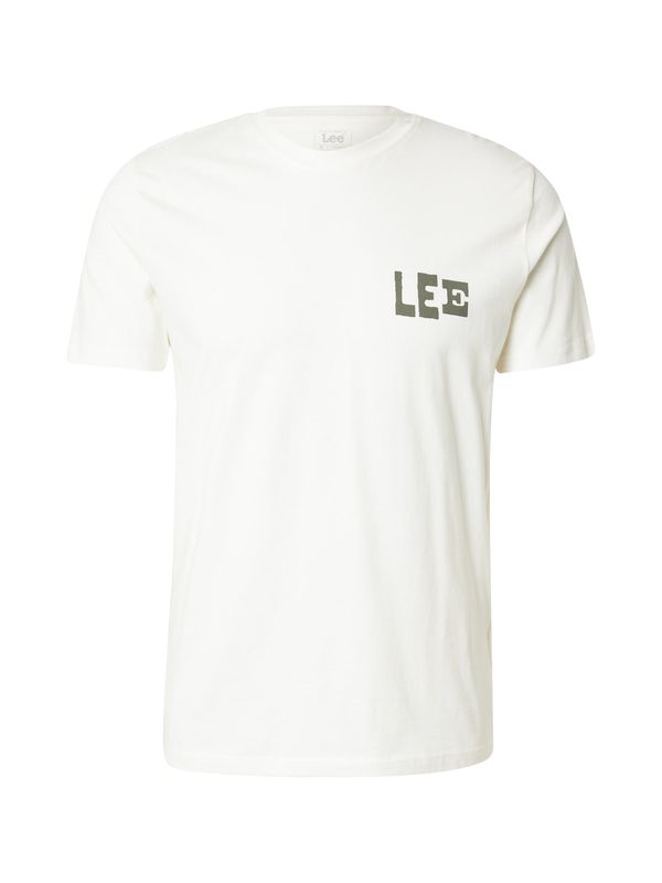 Lee Lee Majica  temno siva / temno oranžna / bela