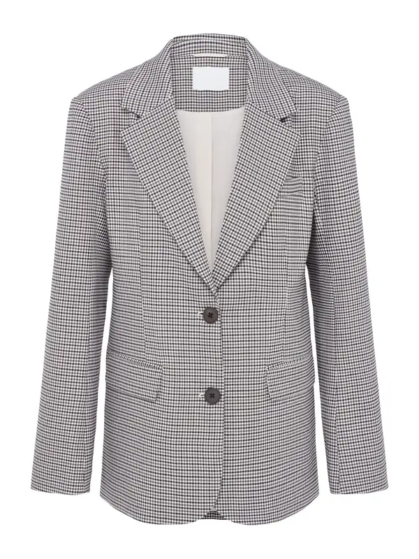 LeGer by Lena Gercke LeGer by Lena Gercke Blazer 'Shayenne'  temno siva / črna / bela