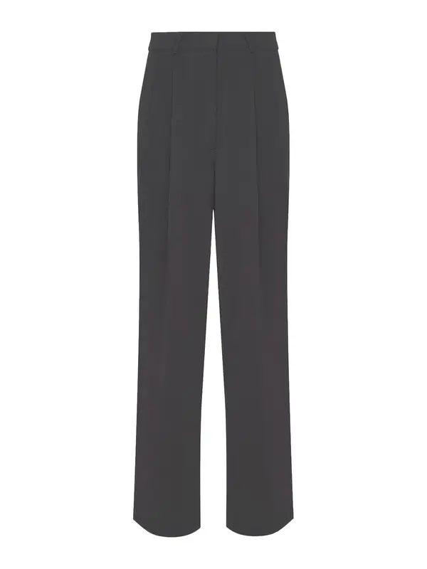 LeGer by Lena Gercke LeGer by Lena Gercke Hlače z naborki 'Chelsea'  temno siva