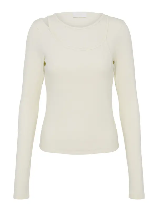 LeGer by Lena Gercke LeGer by Lena Gercke Majica 'Lena'  off-bela