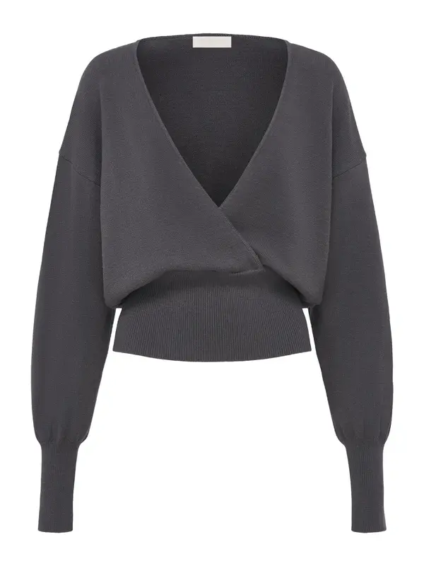 LeGer by Lena Gercke LeGer by Lena Gercke Pulover 'Gesa'  temno siva