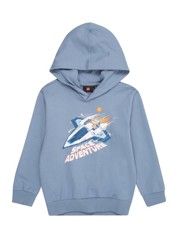 LEGO® kidswear LEGO® kidswear Majica 'SAKU 100'  modra / golobje modra / oranžna / bela