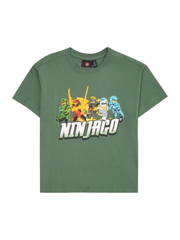 LEGO® kidswear LEGO® kidswear Majica 'TAFFY 112'  temno rumena / temno siva / trst / bela