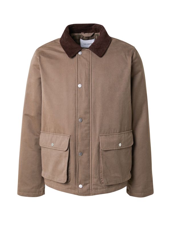 Les Deux Les Deux Prehodna jakna 'Montana'  brokat / temno rjava