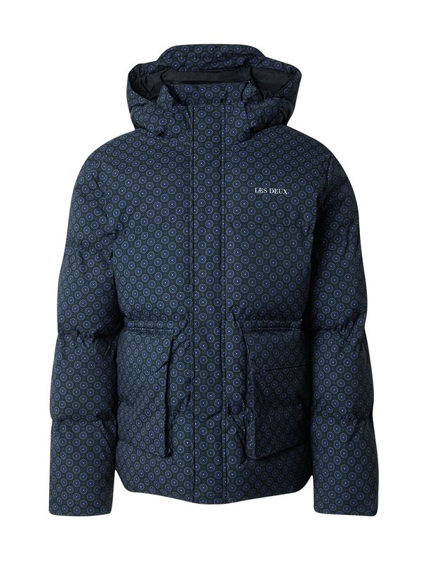 Les Deux Les Deux Zimska jakna 'Montreal'  kobalt modra / črna / bela