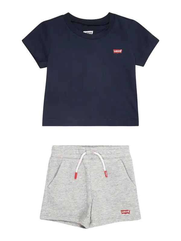 Levi's Kids Levi's Kids Komplet  mornarska / pegasto siva / rdeča