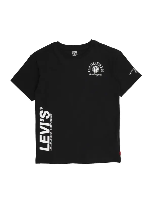 Levi's Kids Levi's Kids Majica  črna / bela