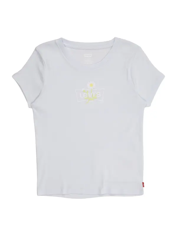 Levi's Kids Levi's Kids Majica 'DAISY BATWING'  pastelno modra / svetlo zelena / bela