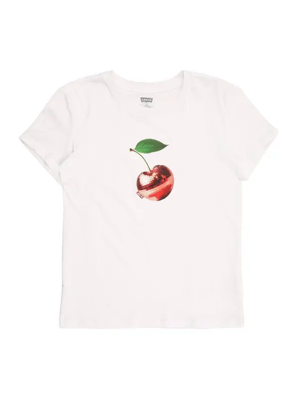 Levi's Kids Levi's Kids Majica 'Disco Cherry'  zelena / burgund / bela