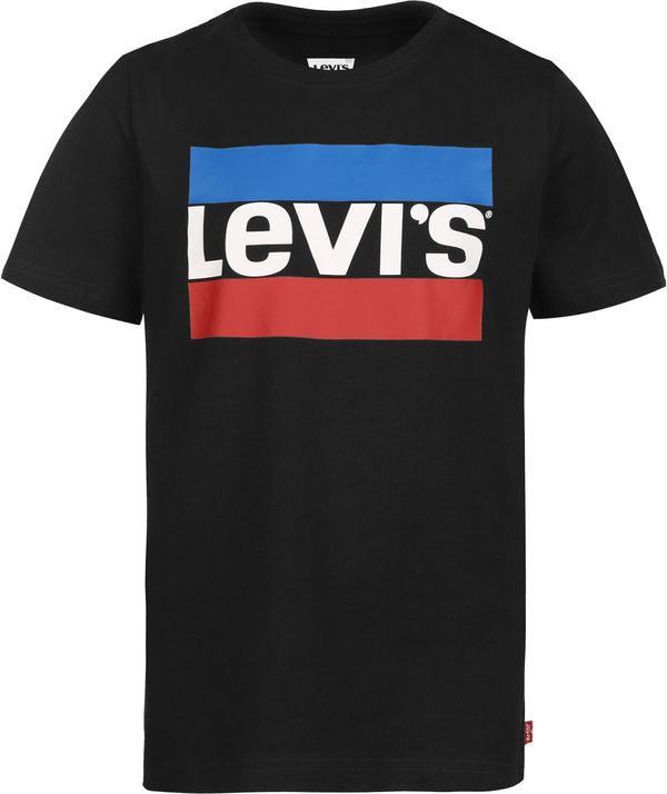 Levi's Kids Levi's Kids Majica  kraljevo modra / rdeča / črna / bela