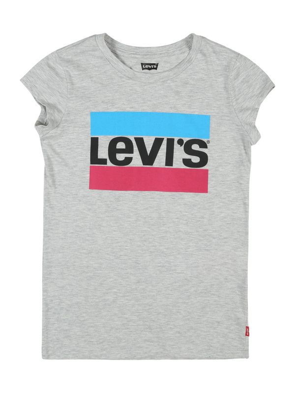 Levi's Kids Levi's Kids Majica  modra / pegasto siva / rdeča / črna