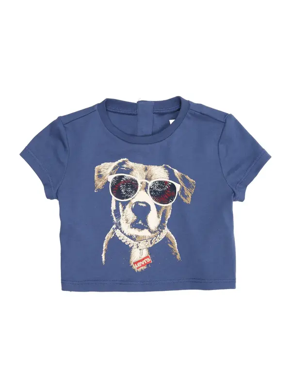 Levi's Kids Levi's Kids Majica 'PATRIOTIC PUP'  bež / temno bež / modra / rdeča