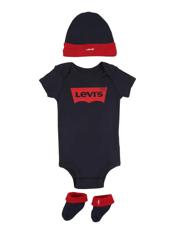 Levi's Kids Levi's Kids Pajac/bodi  mornarska / svetlo rdeča