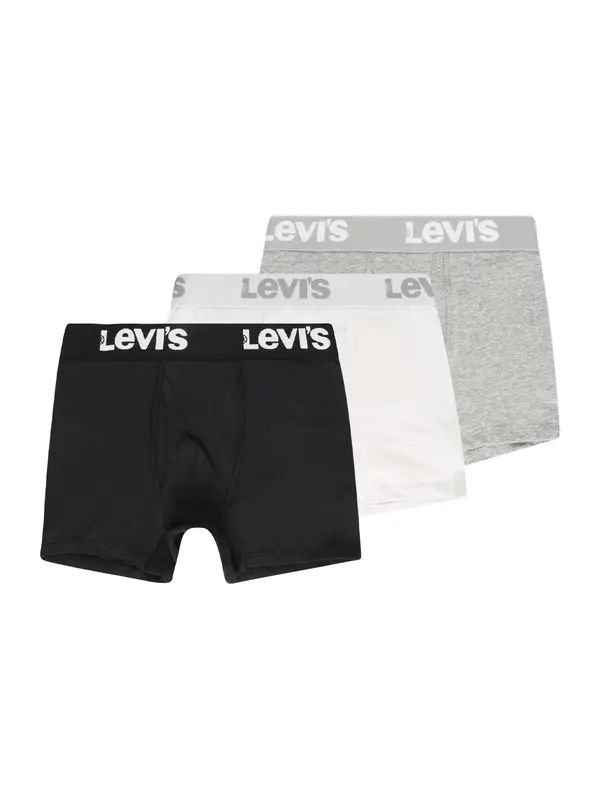 Levi's Kids Levi's Kids Spodnjice  siva / pegasto siva / črna / bela