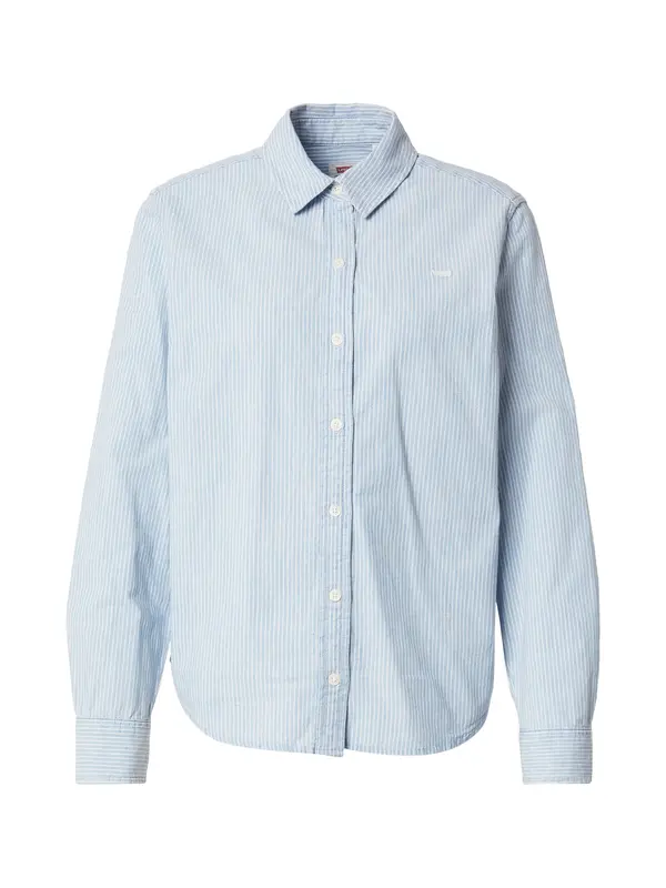 LEVI'S ® LEVI'S ® Bluza 'Classic Shirt'  svetlo modra / bela