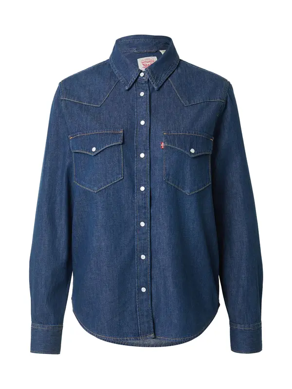 LEVI'S ® LEVI'S ® Bluza 'The Ultimate Western Shirt'  temno modra