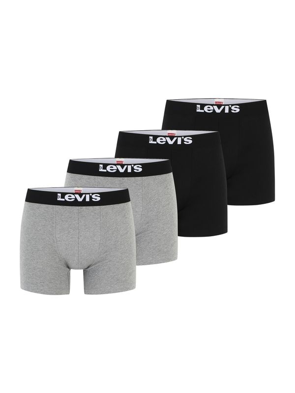 Levi's LEVI'S ® Boksarice  siva / črna / bela