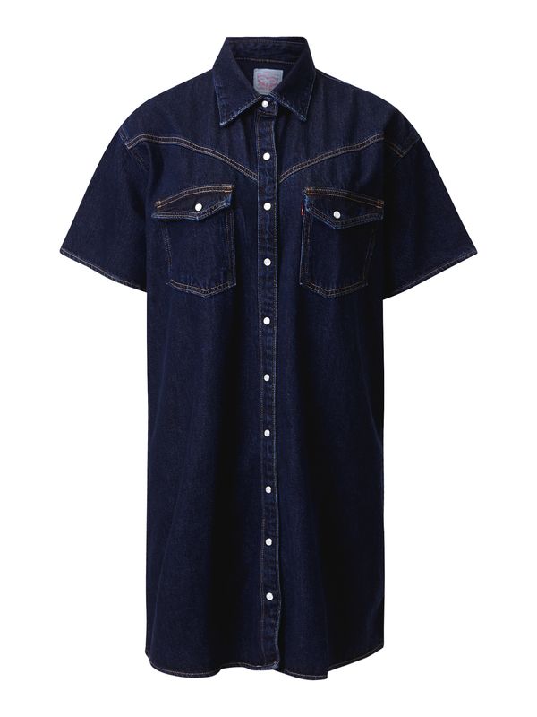 LEVI'S ® LEVI'S ® Dolga srajca 'Elowen Western Dress'  temno modra