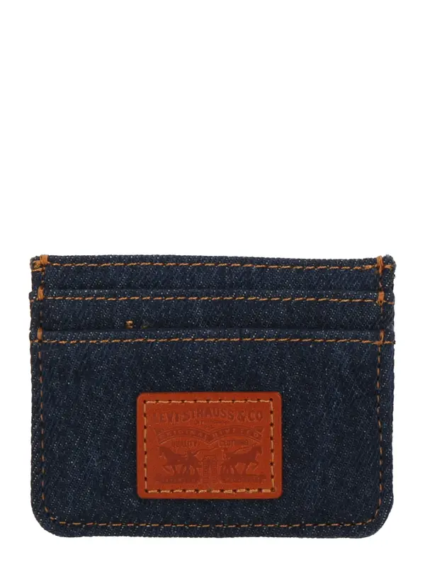 LEVI'S ® LEVI'S ® Etui 'Levi's® Denim Card Holder'  moder denim / rjava