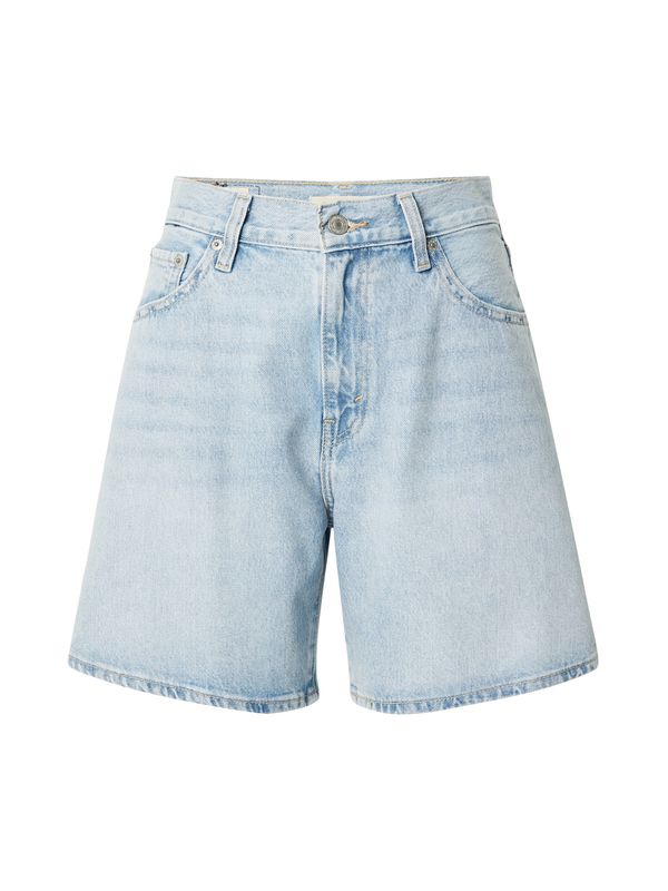 LEVI'S ® LEVI'S ® Hlače 'High-Rise Baggy Shorts'  svetlo modra