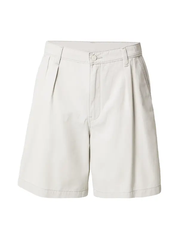 LEVI'S ® LEVI'S ® Hlače z naborki 'Baggy Pleated Shorts'  svetlo siva