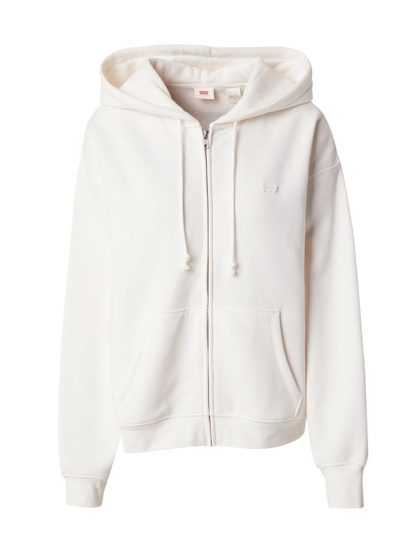 LEVI'S ® LEVI'S ® Jopa na zadrgo 'Everyday Zip Hoodie'  bela