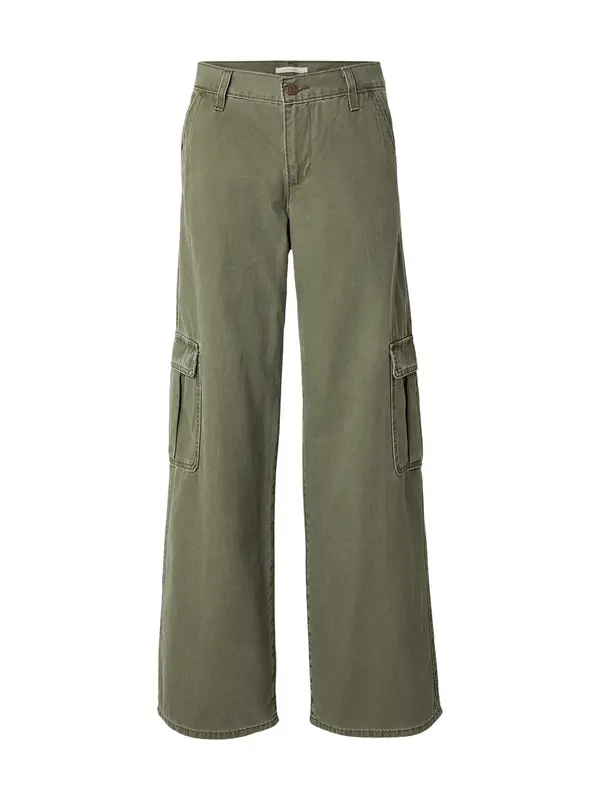LEVI'S ® LEVI'S ® Kargo hlače 'SUPERLOW LOOSE CARGO ND'  oliva