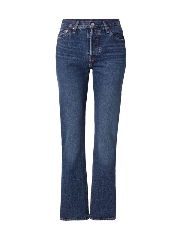 LEVI'S ® LEVI'S ® Kavbojke '501 Jeans For Women'  temno modra / kapučino / temno rdeča