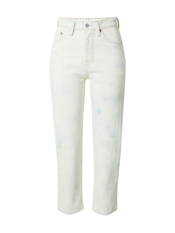 LEVI'S ® LEVI'S ® Kavbojke '501® Crop Jeans'  kremna / moder denim