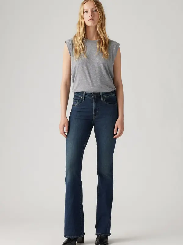 LEVI'S ® LEVI'S ® Kavbojke '726™ High Rise Flare'  temno modra