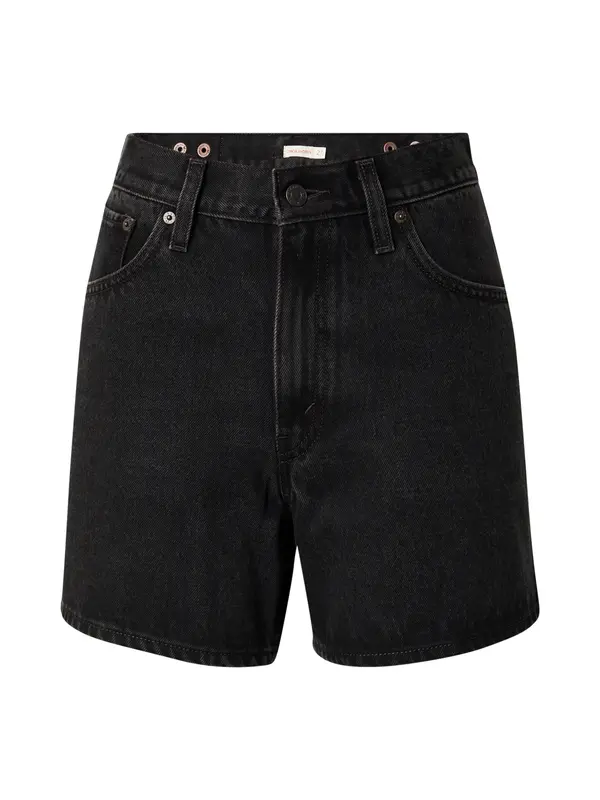 LEVI'S ® LEVI'S ® Kavbojke 'Cinch Mid-Thigh Short'  črn denim