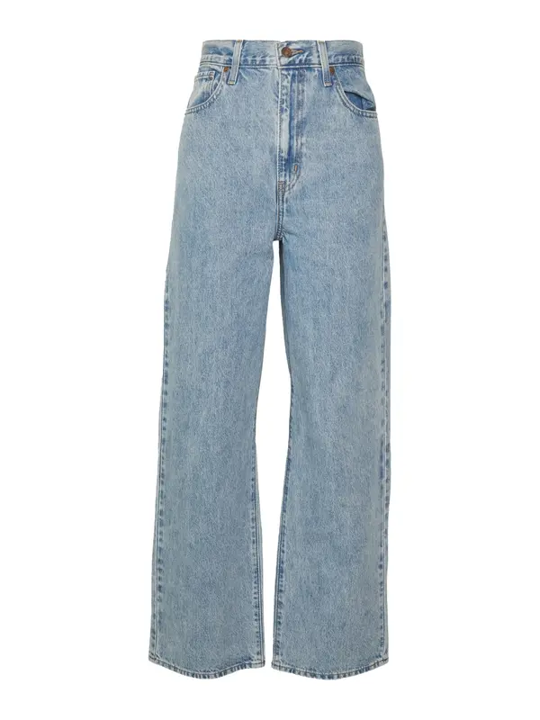 LEVI'S ® LEVI'S ® Kavbojke 'High Waisted Straight Jeans'  svetlo modra