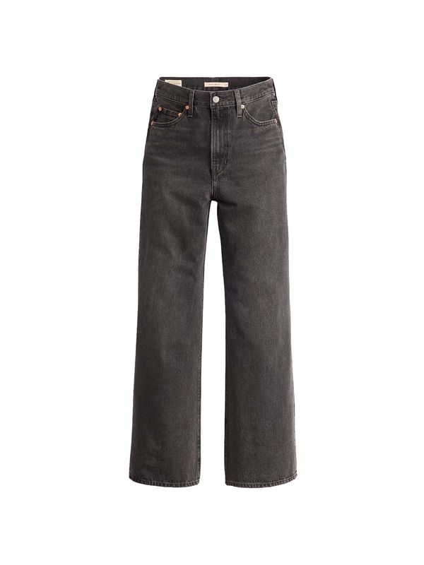 Levi's LEVI'S ® Kavbojke 'Ribcage'  črn denim