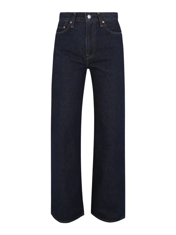 LEVI'S ® LEVI'S ® Kavbojke 'Ribcage'  temno modra