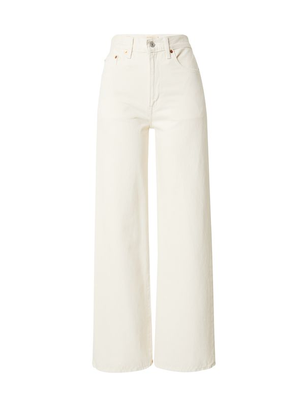 LEVI'S ® LEVI'S ® Kavbojke 'Ribcage Wide Leg Jeans'  volneno bela