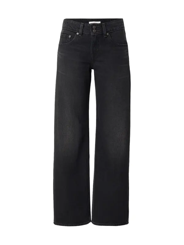 LEVI'S ® LEVI'S ® Kavbojke 'SUPERLOW LOOSE'  črn denim