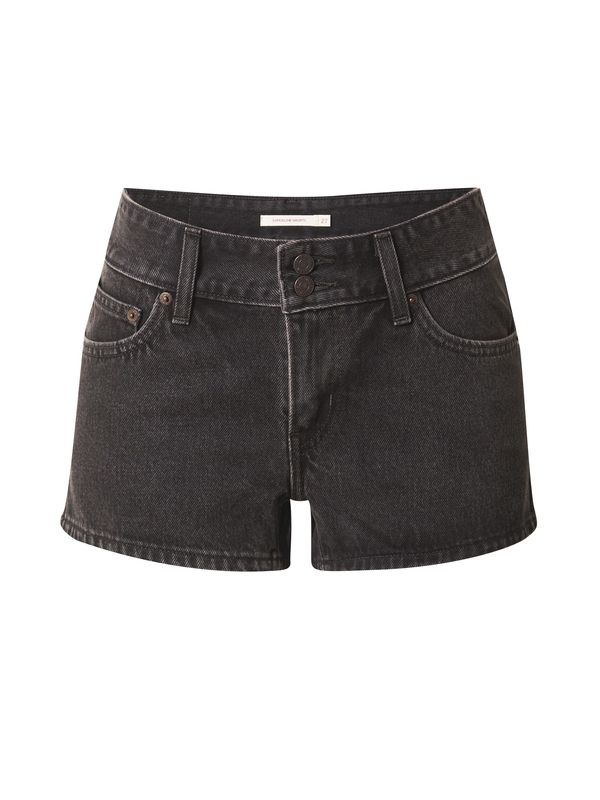 LEVI'S ® LEVI'S ® Kavbojke 'Superlow Short'  črn denim