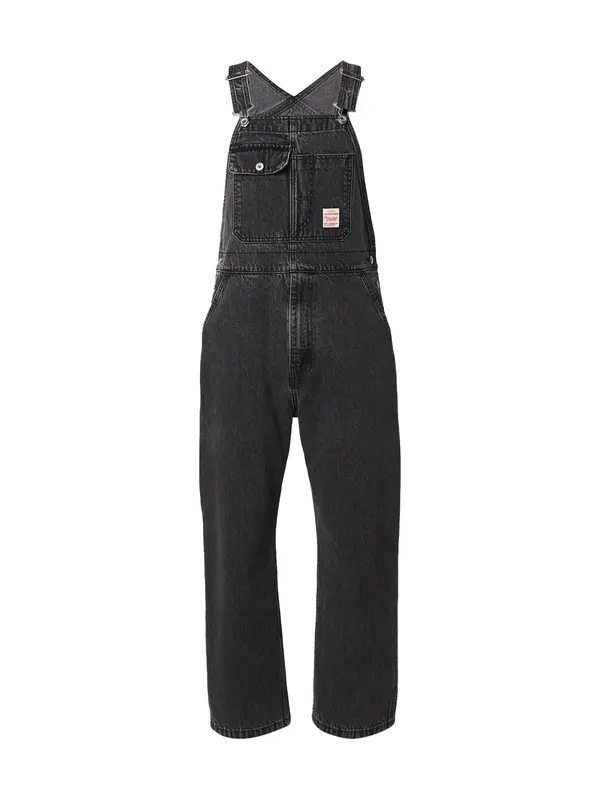 LEVI'S ® LEVI'S ® Kavbojke z naramnicami 'Loose Overalls'  črna