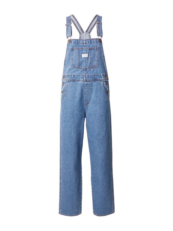 LEVI'S ® LEVI'S ® Kavbojke z naramnicami 'Vintage Overall'  moder denim / off-bela