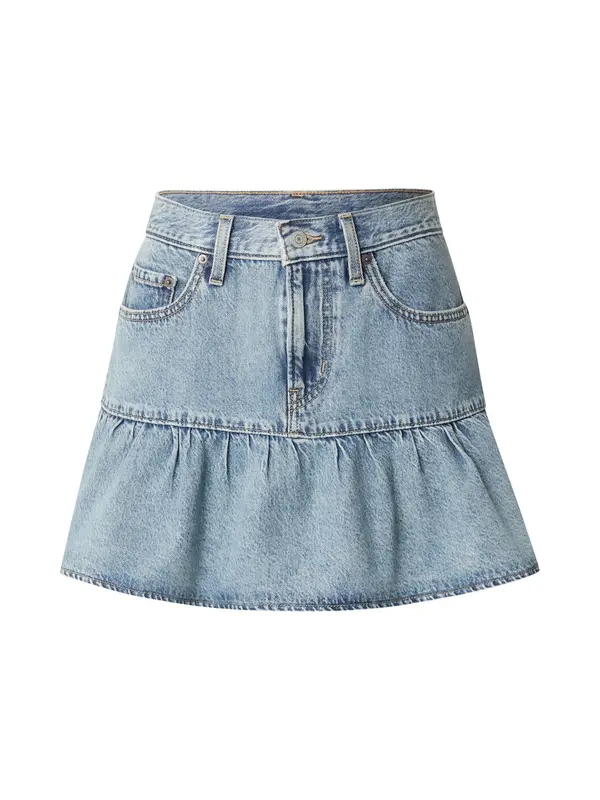 LEVI'S ® LEVI'S ® Krilo 'Flounce Mini Skirt '  moder denim