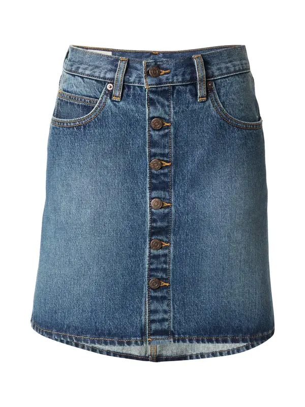 LEVI'S ® LEVI'S ® Krilo 'Retro Button Front Skirt'  moder denim