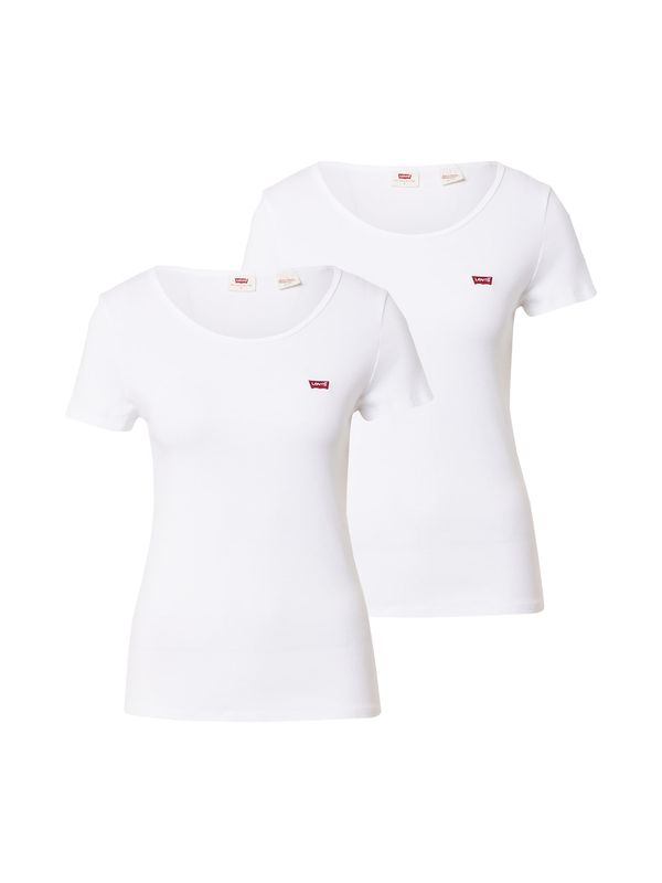 LEVI'S ® LEVI'S ® Majica '2Pack Crewneck Tee'  bela