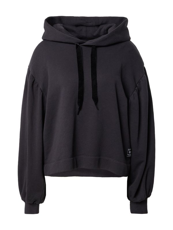 LEVI'S ® LEVI'S ® Majica 'Akane Rusched Hoodie'  črna