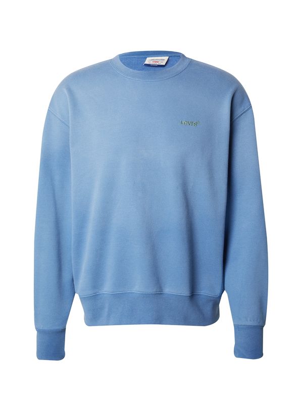 LEVI'S ® LEVI'S ® Majica 'Authentic Crewneck Sweatshirt'  golobje modra