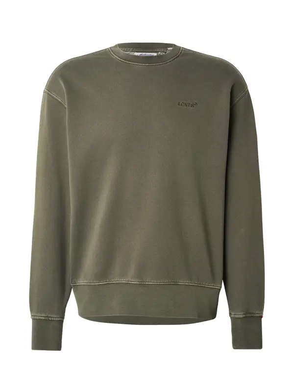 LEVI'S ® LEVI'S ® Majica 'Authentic Crewneck Sweatshirt'  temno zelena