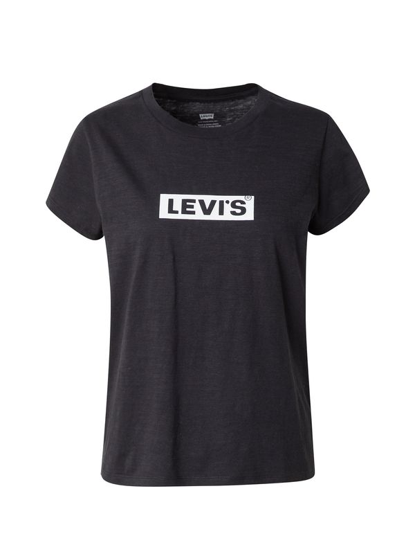 LEVI'S ® LEVI'S ® Majica 'AUTHENTIC'  črna / bela