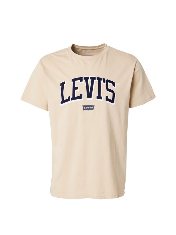 LEVI'S ® LEVI'S ® Majica 'BABY TAB'  bež / marine / mornarska / bela