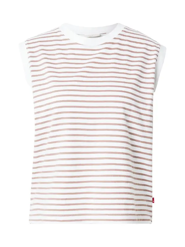 LEVI'S ® LEVI'S ® Majica 'Boxy Tank Top'  rjava / bela