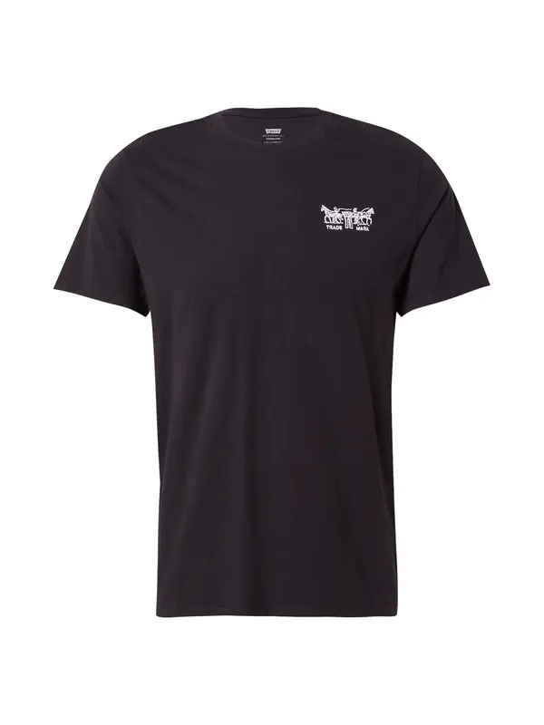 LEVI'S ® LEVI'S ® Majica 'Classic Graphic Tee'  črna / bela